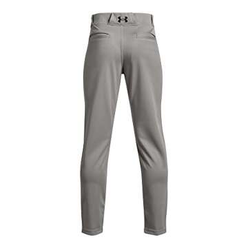 Under Armour Boys Utility Baseball Pant, (080) Baseball Gray / / Black, Small