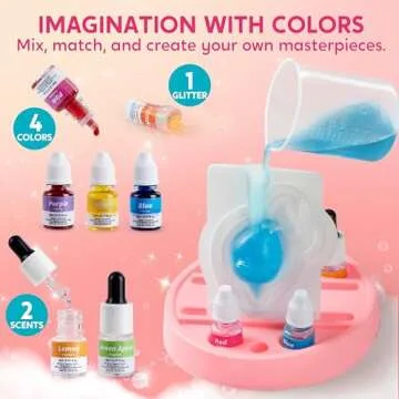 Klever Kits Soap Making Kit for Kids - DIY Unicorn Soaps