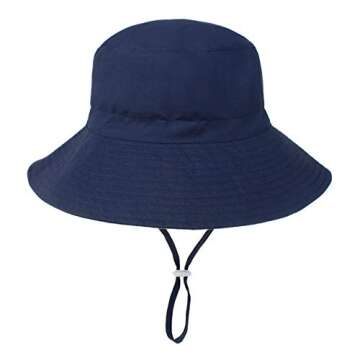 Baby Sun Hat for Summer Adventure Adjustable UPF 50+ Sun Protection