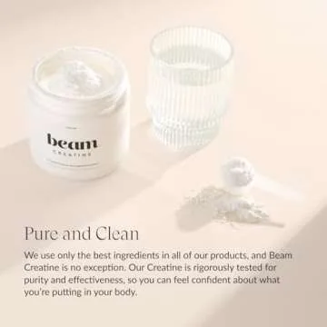 Beam Creatine Monohydrate Powder for Muscle Growth & Recovery