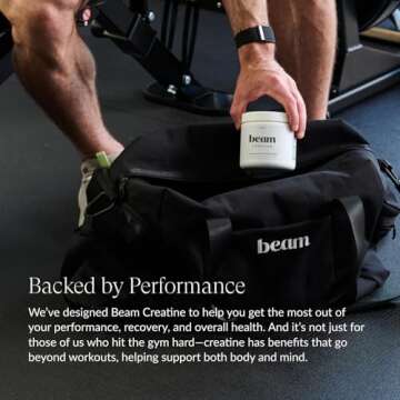 Beam Creatine Monohydrate Powder for Muscle Growth & Recovery