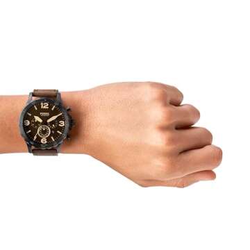 Fossil Men's Nate Quartz Chronograph Watch for All Occasions