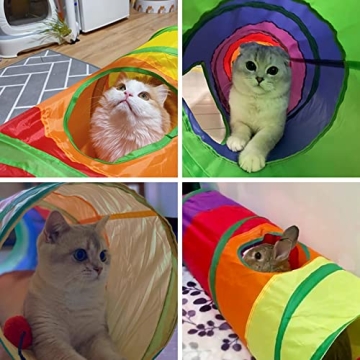 PAOPO Interactive Cat Tunnel - Fun Play Space for Pets