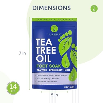 Tea Tree Oil Foot Soak - Soothe & Refresh Tired Feet