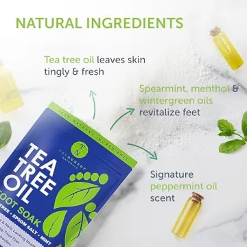 Tea Tree Oil Foot Soak - Soothe & Refresh Tired Feet