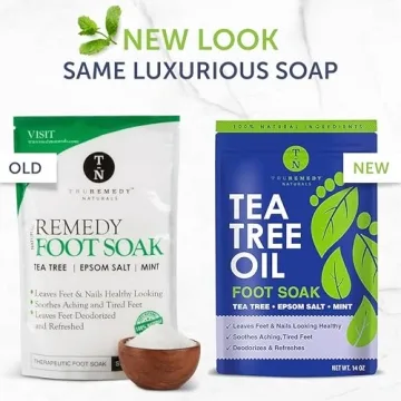 Tea Tree Oil Foot Soak - Soothe & Refresh Tired Feet