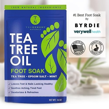 Tea Tree Oil Foot Soak - Soothe & Refresh Tired Feet