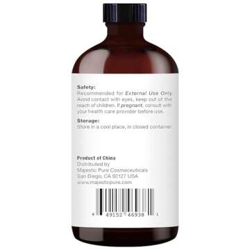 MAJESTIC PURE Eucalyptus Essential Oil | 100% Pure and Natural Eucalyptus Oil | Premium Grade Essential Oils for Hair Care, Home Diffusers, Skin, Aromatherapy, Massage and Humidifiers | 4 Fl Oz