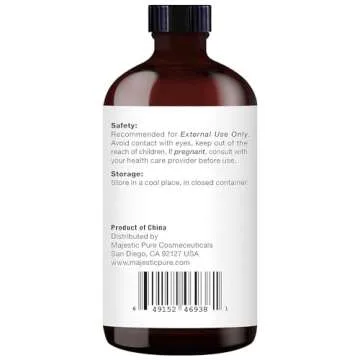 MAJESTIC PURE Eucalyptus Essential Oil | 100% Pure and Natural Eucalyptus Oil | Premium Grade Essential Oils for Hair Care, Home Diffusers, Skin, Aromatherapy, Massage and Humidifiers | 4 Fl Oz