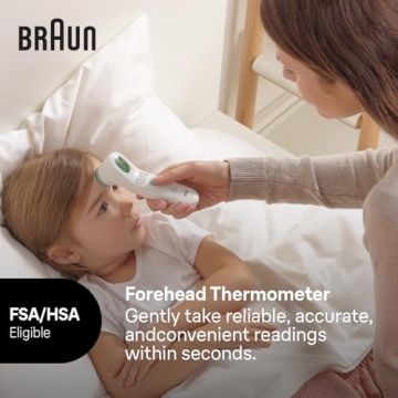 Braun Sensian Touch 5 Forehead Thermometer with Color Guidance
