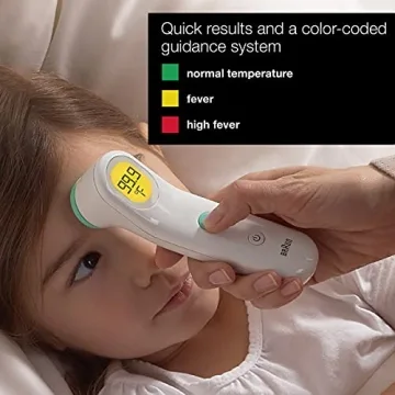 Braun Sensian Touch 5 Forehead Thermometer with Color Guidance
