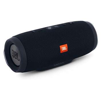 JBL Charge 3 Waterproof Portable Bluetooth Speaker - Pair (Black/Black)