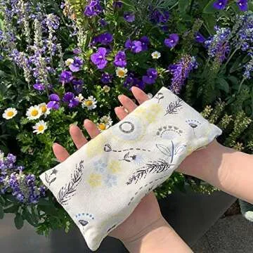Weighted Lavender Eye Mask for Sleep and Relaxation