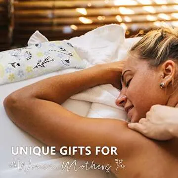 Weighted Lavender Eye Mask for Sleep and Relaxation