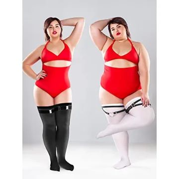 Plus Size Thigh Garter Belt - Stylish & Adjustable