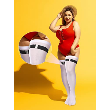 Plus Size Thigh Garter Belt - Stylish & Adjustable