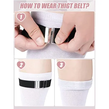 Plus Size Thigh Garter Belt - Stylish & Adjustable