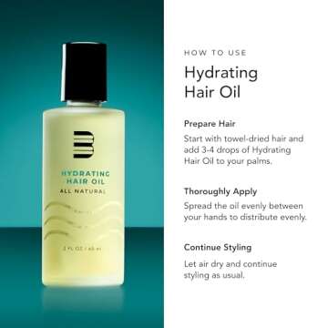 BluMaan Hydrating Hair Oil - 100% Natural Hair Care Solution