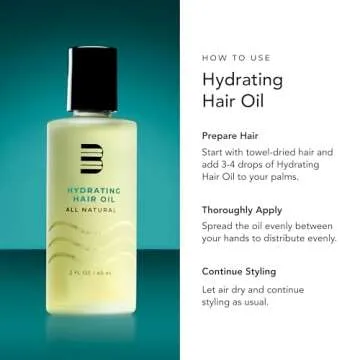 BluMaan Hydrating Hair Oil - 100% Natural Hair Care Solution
