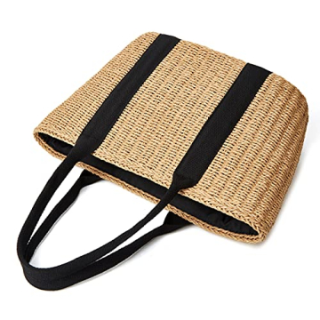 Chic Women Straw Bags Summer Beach Tote - Elegant Design