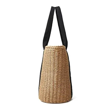 Chic Women Straw Bags Summer Beach Tote - Elegant Design