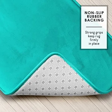 Comfortable 3-Piece Non-Slip Bathroom Rug Set