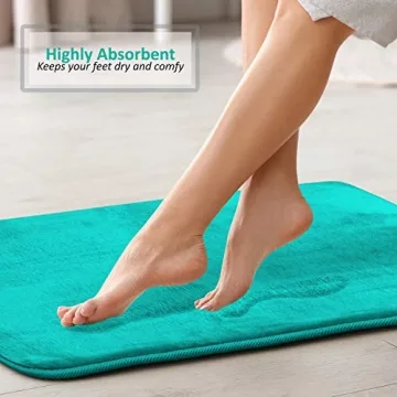 Comfortable 3-Piece Non-Slip Bathroom Rug Set