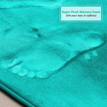 Comfortable 3-Piece Non-Slip Bathroom Rug Set