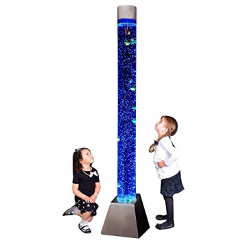 Playlearn 6ft LED Bubble Tube - Sensory Therapy Centerpiece