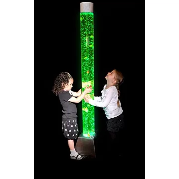 Playlearn 6ft LED Bubble Tube - Sensory Therapy Centerpiece