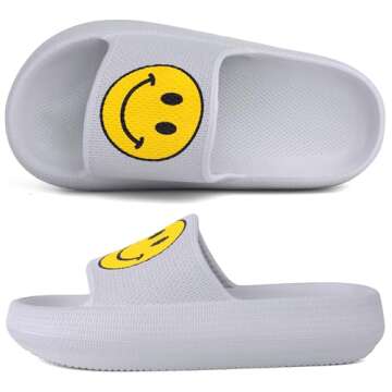 LIZICU Kids Cloud Slides - Comfort & Fun for Summer