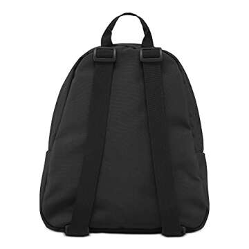 JanSport Half Pint Mini Backpack for Women, Men, Girls, Boys, Black, 10.2 L - Durable Mini Bag Purse...