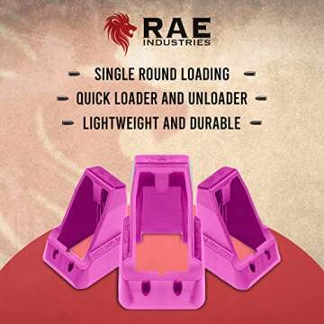 RAEIND Universal Speedloader for All Double Stack Magazines