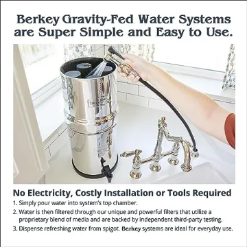Big Berkey Gravity-Fed Water Filter System 2.25 Gallon