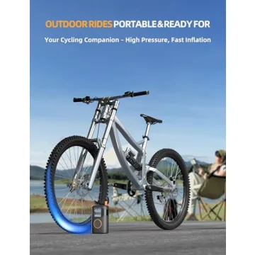 Tire Inflator Portable Air Compressor 150PSI Cordless