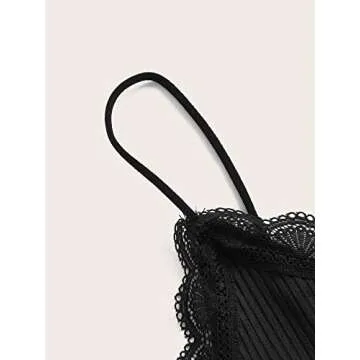 Stylish SOLY HUX Y2K Lace Cami Crop Top - Perfect for Clubs