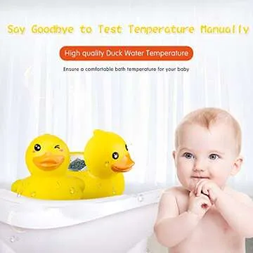 b&h Baby Thermometer for Safe Bath Time Comfort