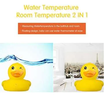 b&h Baby Thermometer for Safe Bath Time Comfort