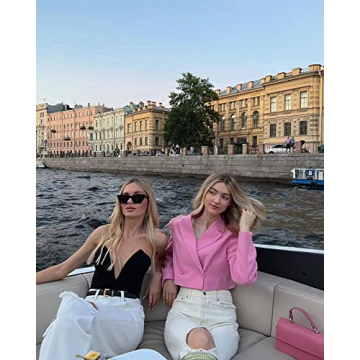 VANLINKER Vintage Cat Eye Sunglasses UV400 Protection