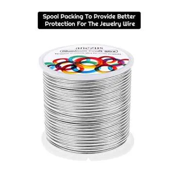 Durable 12 Gauge Aluminum Craft Wire - 100 Feet Long