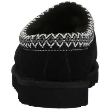 UGG Men's Tasman Slipper, Black, 10