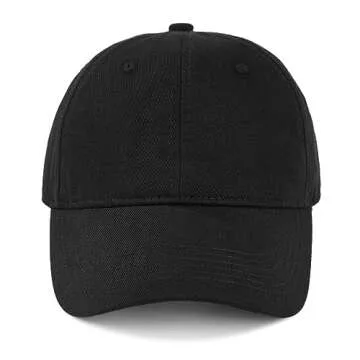 Zando Womens Baseball Caps for Women Men Vintage Cap for Women Black Hat for Women Distressed Adjust...