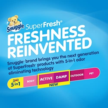 Snuggle Plus SuperFresh Dryer Sheets – Odor Control & Softness