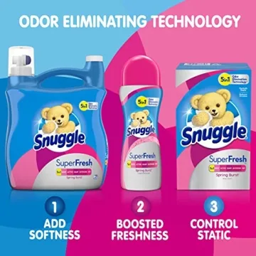 Snuggle Plus SuperFresh Dryer Sheets – Odor Control & Softness