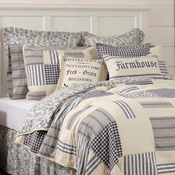 Piper Classics Floral Ruffled Euro Sham for Cozy Bedrooms