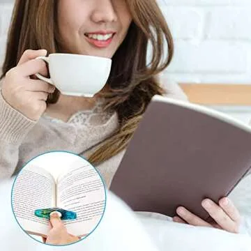 3 Pcs Thumb Page Holders for Hands-Free Reading