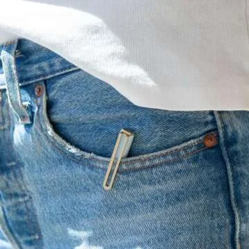 U Brands Catalina Felt Tip Pens, Set of 6, Classic Pretty Pastels with Gold Details, Medium (0.7 mm) Point, Black Ink