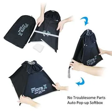 LINCO LED Continuous Photography Video Studio - Easy Setup