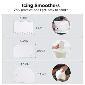 Puroma 70-in-1 Cake Decorating Kit with Turntable