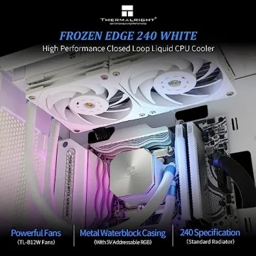 Thermalright Frozen Edge 240 Liquid CPU Cooler - Quiet & Stylish